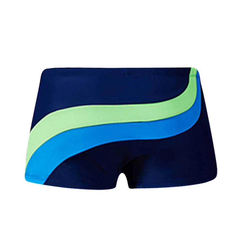 2019 Men's Lace-Up Low Waist Sexy Boxer Swimwear trunks shorts Sea surf swimming trunks beach swimming trunks for men 40M28 (10)