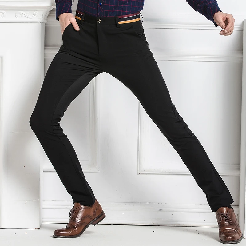 Men's Suit Pant Slim Business trousers Four seasons Pencil pants Stretch suit trousers Big Size Slim Mens Non Ironing Gent Life Men's Suit Pant Slim Business trousers Four seasons Pencil pants Stretch suit trousers Big Size Slim Mens Non Ironing Gent Life