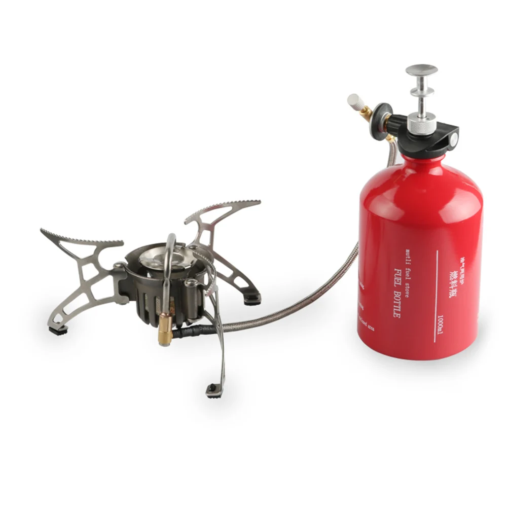 Buy Foldable Gas Stove Oil/Gas Multi Use Gasoline Stove Outdoor Camping Stove