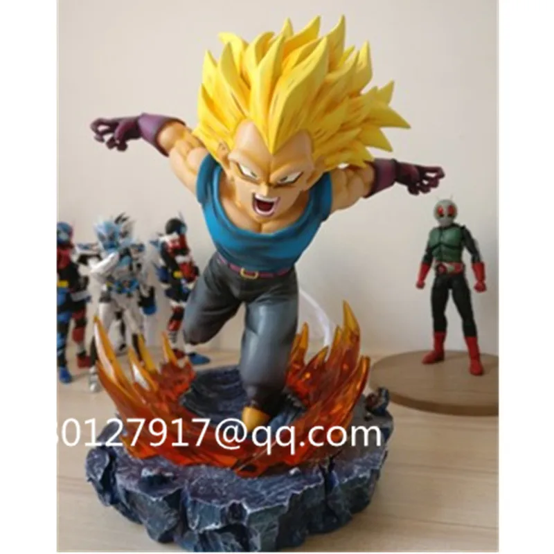 Статуя из аниме «Жемчуг дракона» Super Saiyan vegeta полный Длина портрет расширенная версия бюст анимационная фигурка GK, Коллекционная модель, игрушка