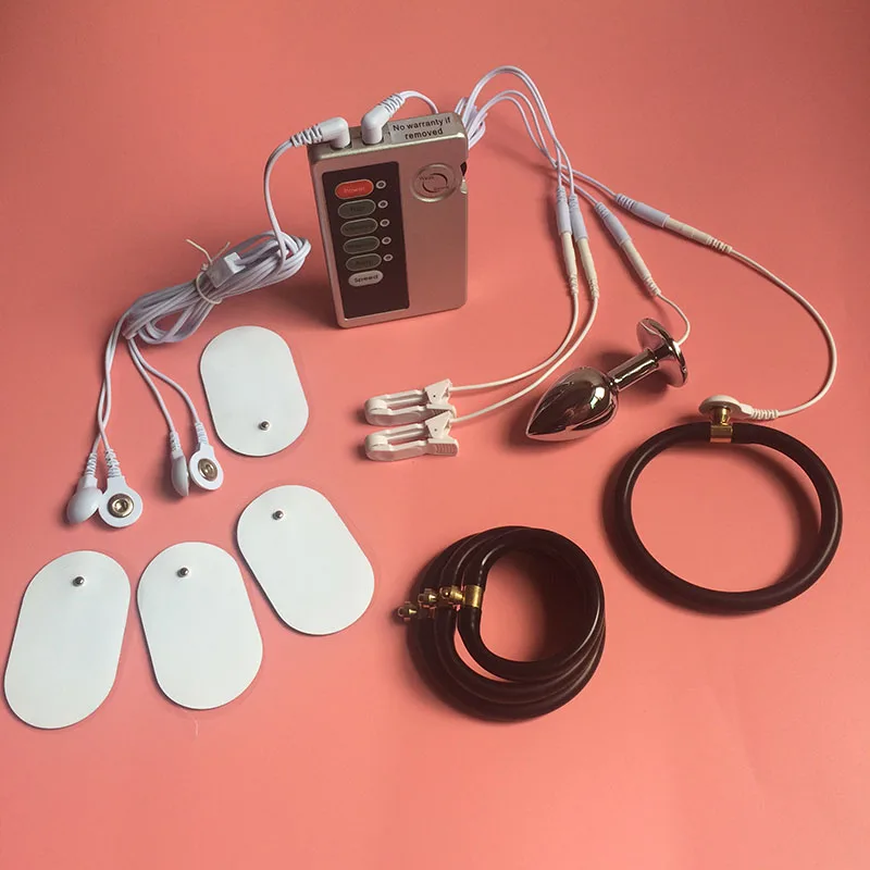 Hot-Sale Electric Shock Penis Ring Electro Anal Plug Nipple Electro Stimulator Electro Cock Expander Ring Penis Sex Toys 4 Hot-Sale Electric Shock Penis Ring Electro Anal Plug Nipple Electro Stimulator Electro Cock Expander Ring Penis Sex Toys 4