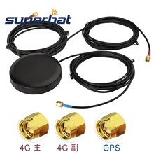 Superbat Низкопрофильная gps 4G LTE MIMO винтовое крепление всенаправленная антенна для автомобиля, грузовика, RV, автомобиля, телматики, мобильного телефона