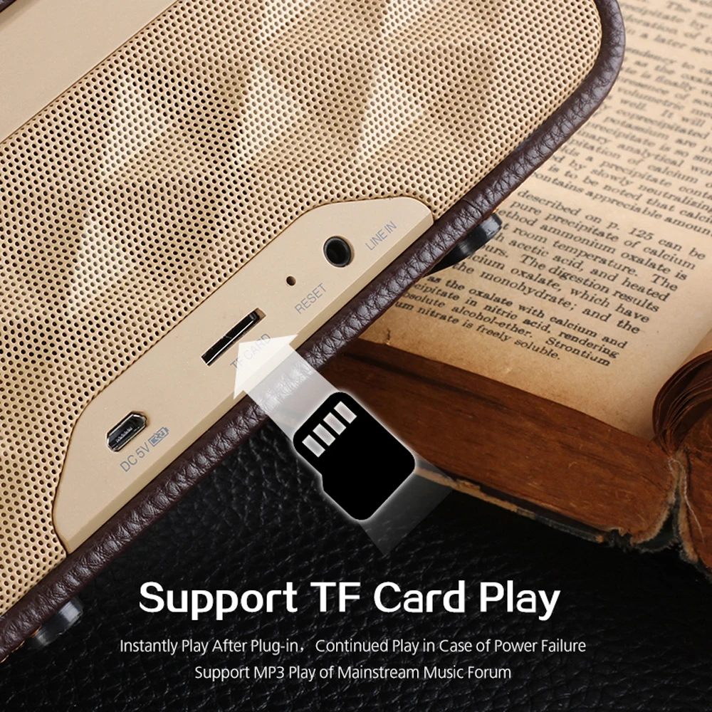 JOINRUN беспроводной Bluetooth динамик Портативный Handsfree с USB TF картой FM Радио стерео звук