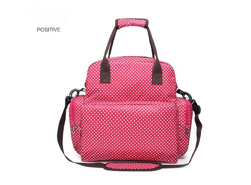 343412cm Fashion Baby Diaper Bags Backpack Nappy Changing Bag For Mom Dot Women Messenger Tote Mother Maternity Bag Ladies (7)