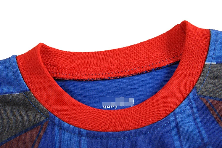 2-7T Cotton Kids Boys Pajama Set Long Sleeve Sleepwear Clothes Cartoon Homewear Pijama Children Pyjama Clothing For Infantil Boy (3)