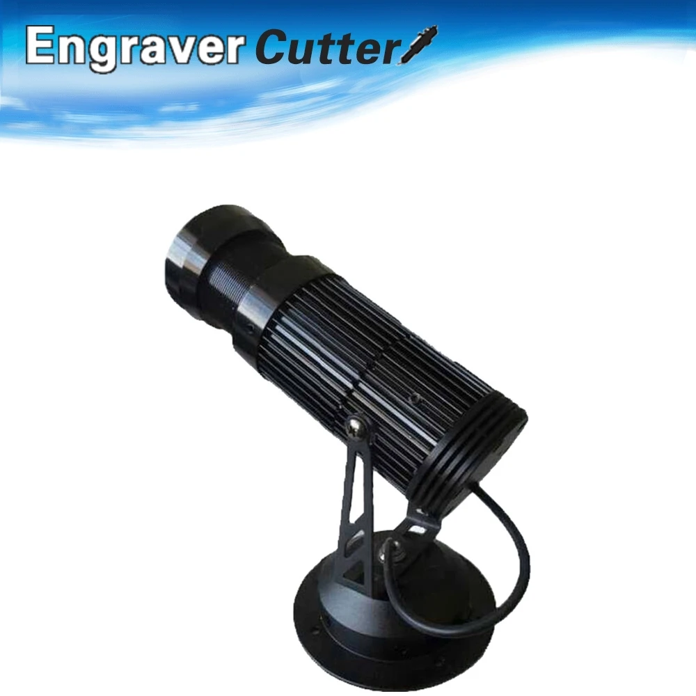 10W LED Static Gobo Advertising Logo Projector Light 1 Single Color Film