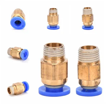 

JETTING PC4-01 1.75mm or PC6-01 3.0mm PTFE Tube quick coupler j-head Fittings Hotend Fit