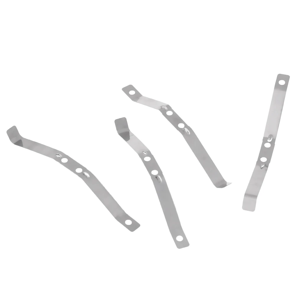 4 Pieces Metal Leaf Spring Suspension for WPL B14 B24 C14 C24 Off-road Truck