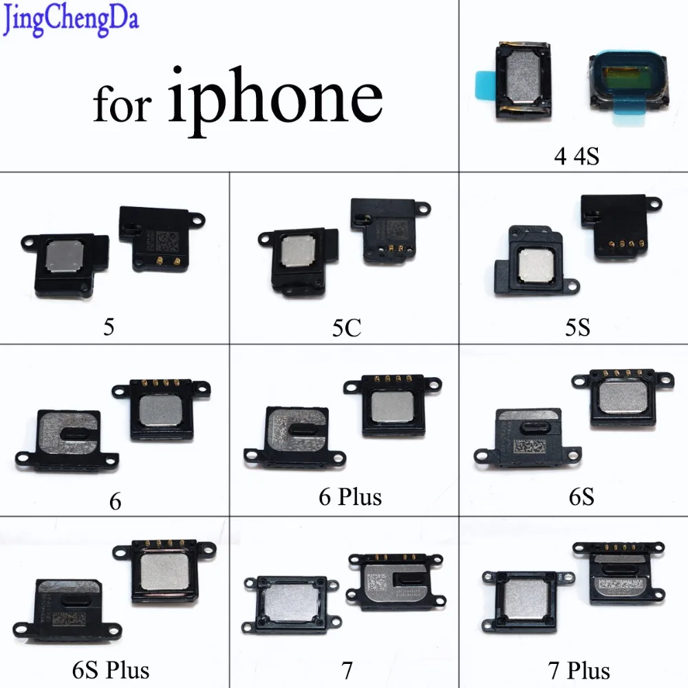 JCD наушники и приемник для iPhone 4 4S 5 5S 5c 6 6S 6P 6SP 7 7Plus динамик наушник замена сотового