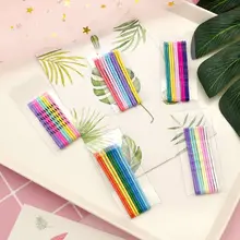 10 шт. заколки для волос, женские шпильки, заколки для девочек, цветные Кудрявые Волнистые заколки для волос, женские заколки, стильные аксессуары для волос