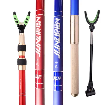

Carbon Taiwan Fishing Stick Stand Ultralight Hard Squid 12m Fish Rod Racket 3 Section Multi-function 3m Sturgeon Pole Support