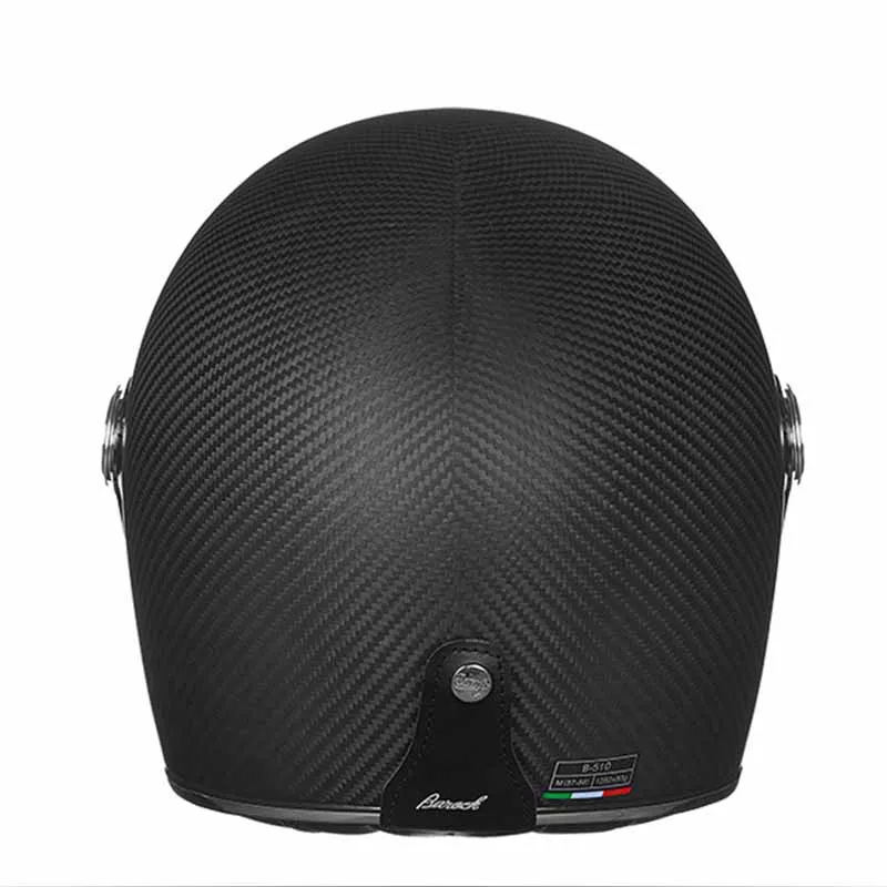 BEON шлем из углеродного волокна, шлем для мотокросса, винтажные мотоциклетные профессиональные Шлемы, ретро ультралегкие головные уборы ECE, B-510