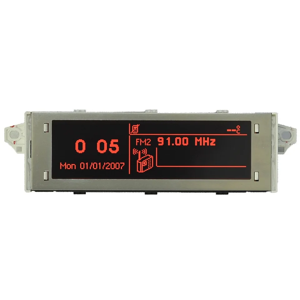 

Car Screen support USB and Bluetooth Display red monitor 12 pin Suitable 307 207 408 C4 C5 Red Screen 12 pin