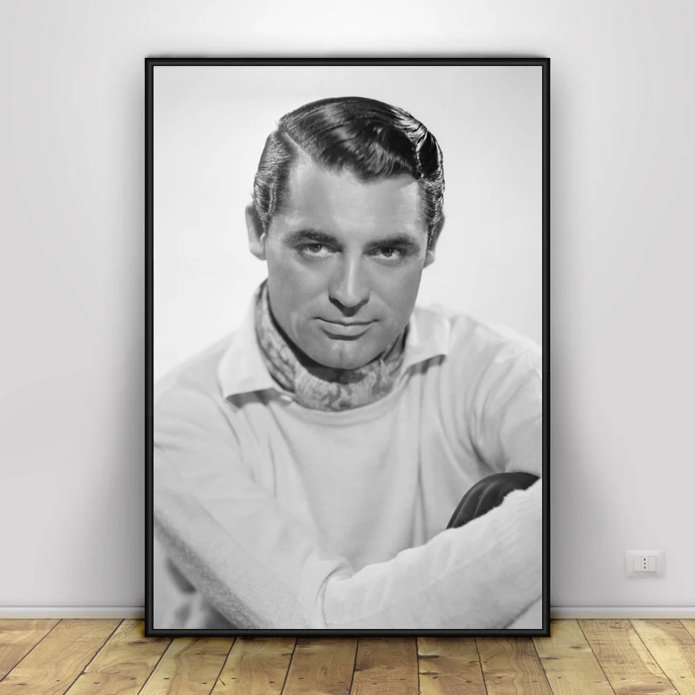 Шелковый постер Cary Grant Art для домашнего декора 12x18 24x36 дюймов|Рисование и