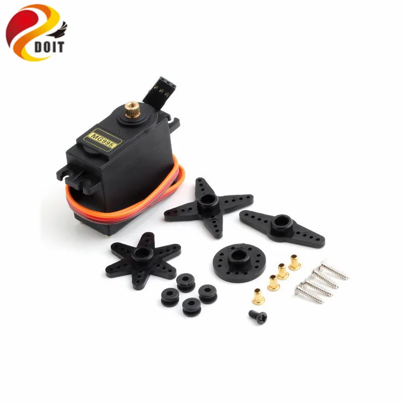 

360 Degree Continuous Rotation Metal Gear Digital Servo With Accessories,High Torque For Robot Arm Robot DIY RC Toy