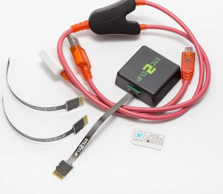 

Unlock tool of xtc2 clip for HTC with XTC2 Power Adaptor and Y cable XTC clip 2 box with cable