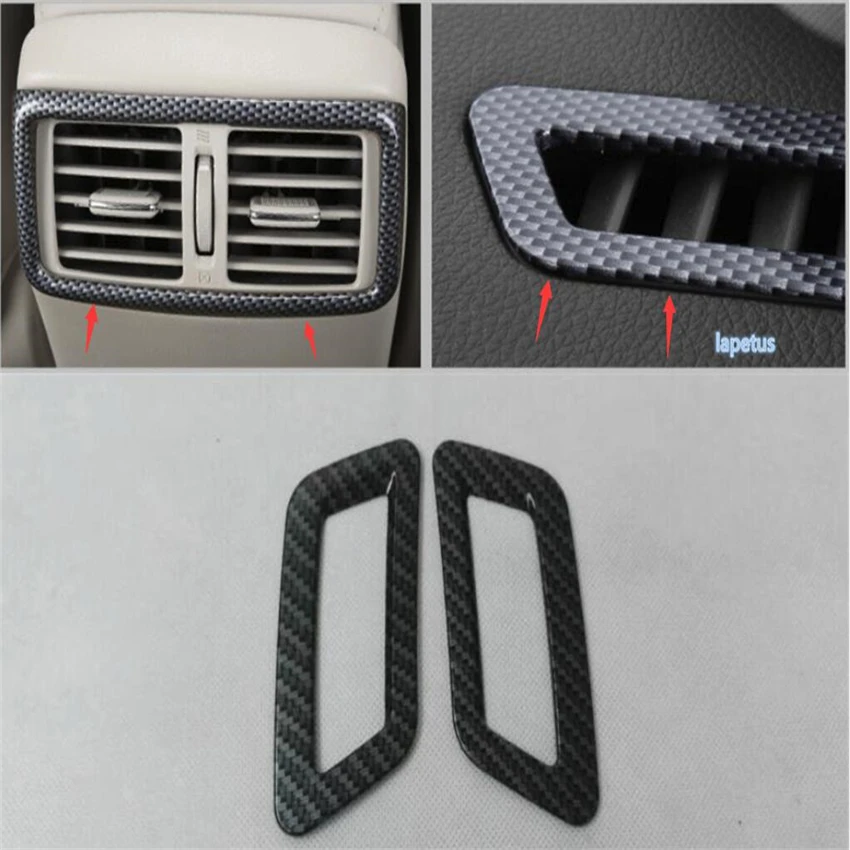 Lapetus Front + Rear Air Conditioning AC Outlet Vent Cover Trim For