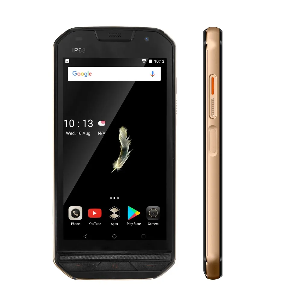 DOOGEE S30 IP68 водонепроницаемый смартфон 5 0 &quotHD 2 Гб 16 MTK6737 четырехъядерный 5580 мАч