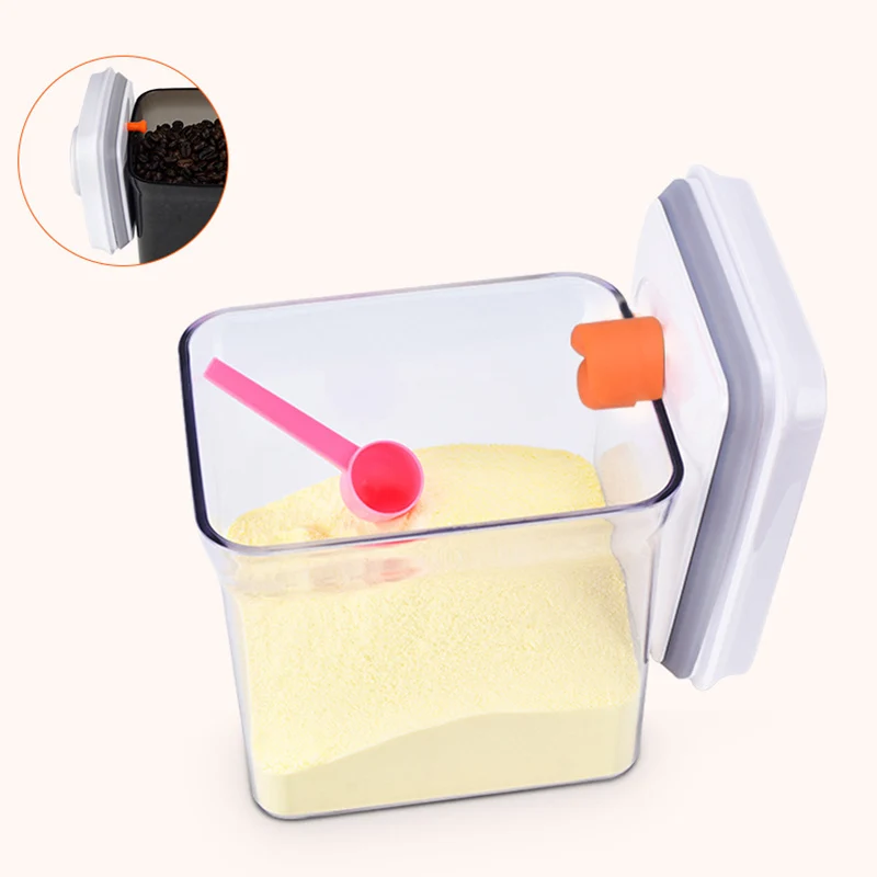 Baby Milk Powder Box Child Food Storage BPA Free Container Infants Leak Proof Portable Pot Toddler Large Seal Dinnerware MY0028 (8)
