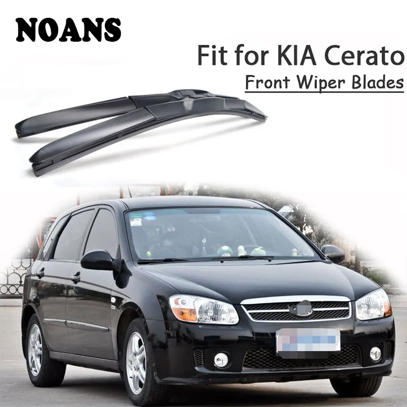 NOANS Wiper Blade For Kia Cerato 2018 2017 2016 2015 2014 2003 Front