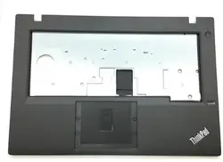 Новый оригинальный для ThinkPad L450 клавиатура ободок Palmrest крышка без сенсорная панель с отпечатков пальцев отверстие 00HT717 00HT718 01AW527