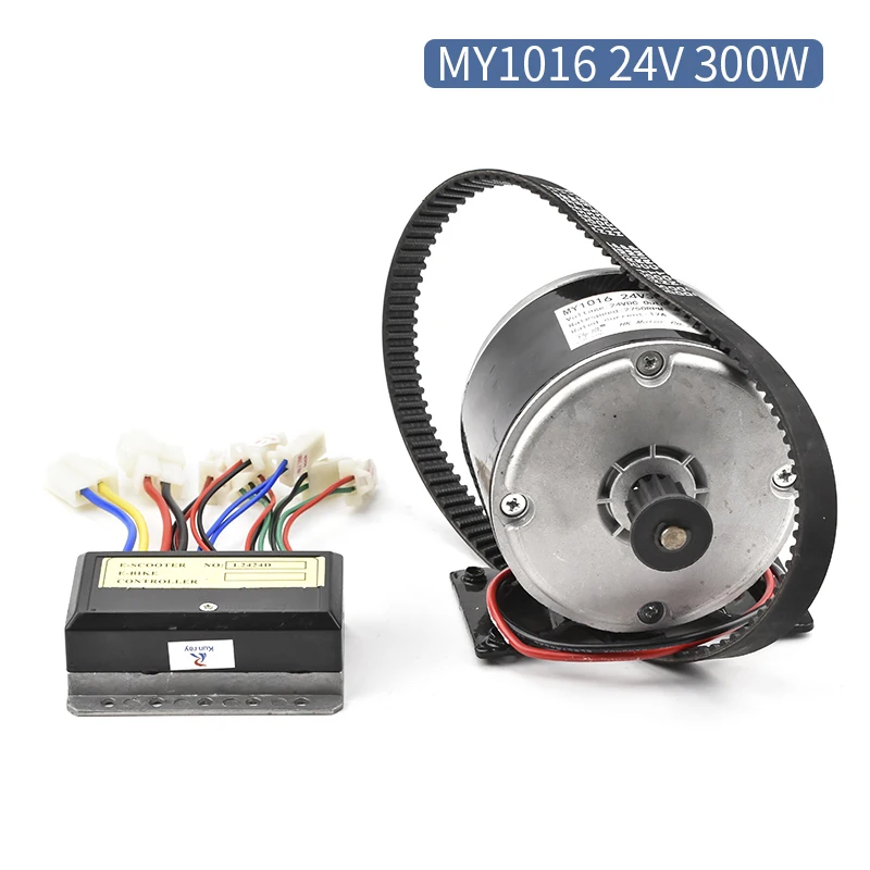 

Electric bike conversion kit LY MY1016 24V 300W Brush Gear Motor kit E bike e scooter brush motor+motor controller+belt