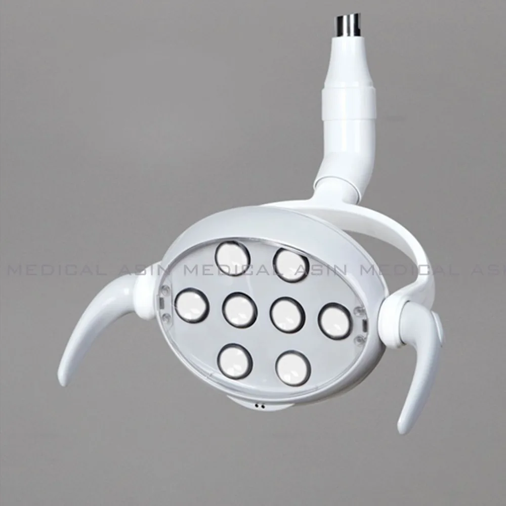  Good quality new ceiling mounted Dental Operating Oral Lamp with 8 LEDs with arms 120cm dental equi - 32701474087