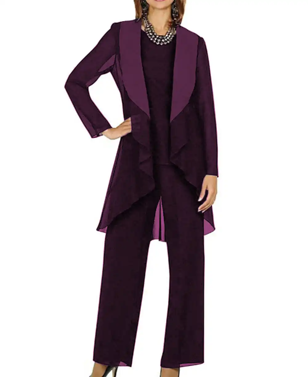 duster pant suit plus size