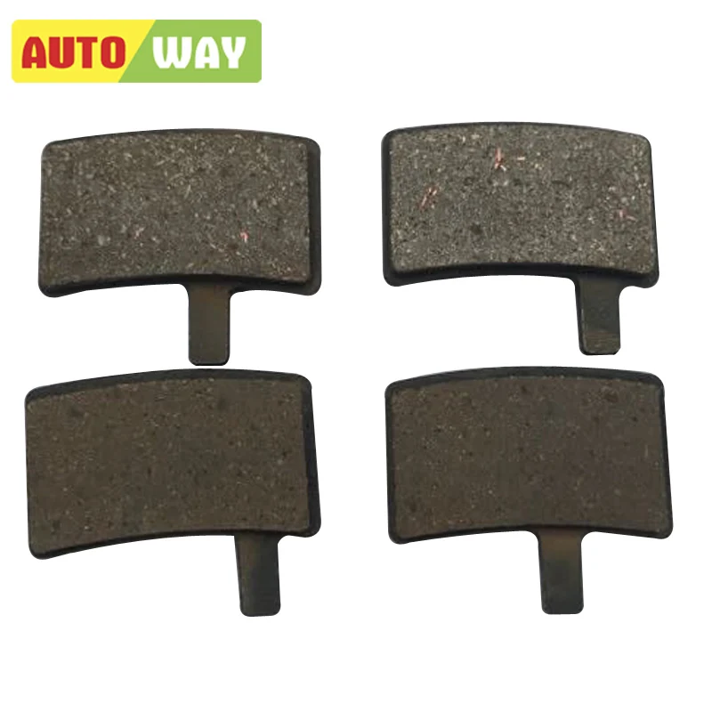 Pairs (4 Pcs) MTB Bicycle Hydraulic Disc Brake Pads Semi