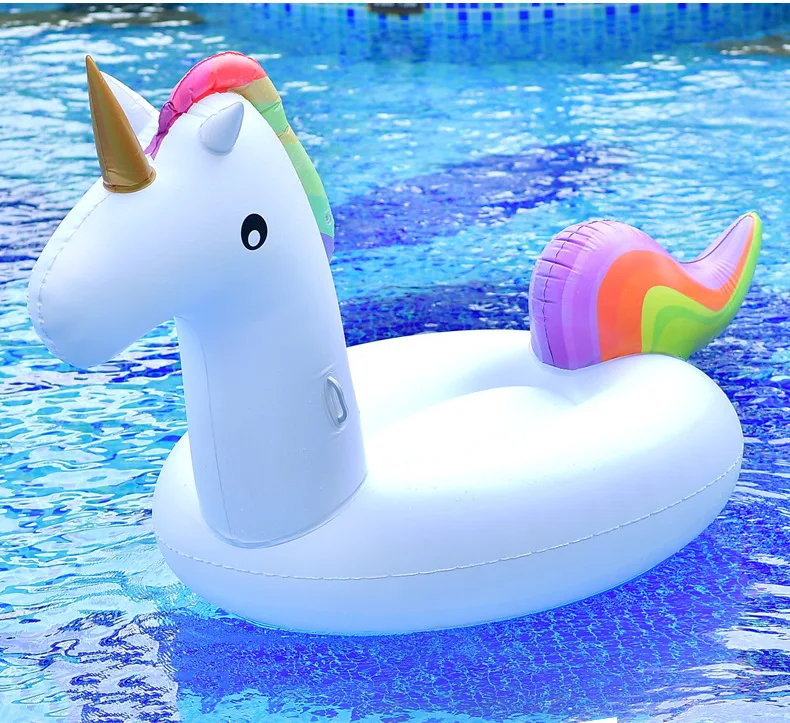 2018 Huge Swimming ring inflatable pegasus /Swimming pool floats Adult inflatable flotador