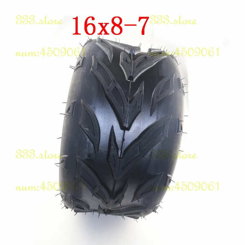 Atv 7 дюймовые шины 16X8 ''дюймовые внутренние трубные колеса 50 70 110 125cc ATV Quad Багги