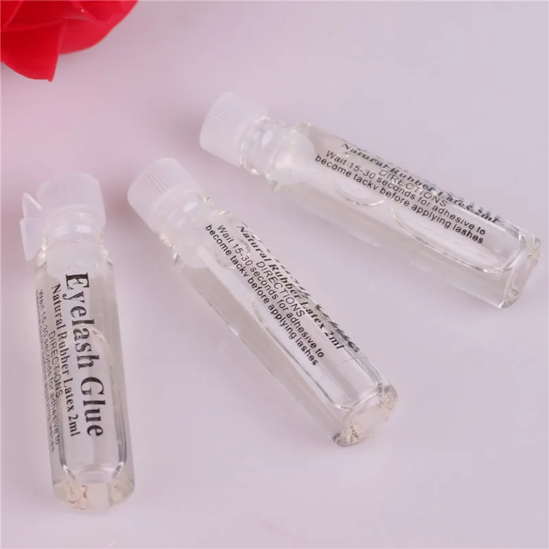 

2ml Eyelash Glue Extension Transparent Waterproof False Eyelash Clear Accessories Tools