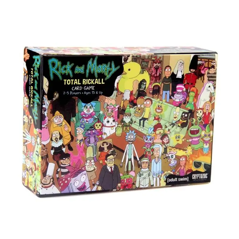 

Small Lot Wholesale 60pcs/carton Rick and Morty Total Rickall Cooperative Card Game Free Shipping