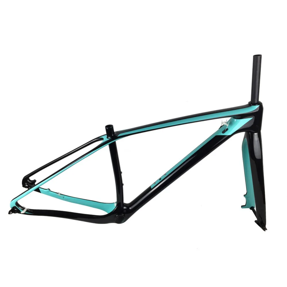 Discount Spcycle 29er Carbon MTB Frame Fork 27.5er T1000 Full Carbon Mountain Bike Frame 142*12mm Thru Axle MTB Bicycle Frameset 2018 New 6