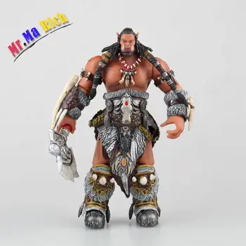 

2017 Nuovo Durotan Frostwolf Orchi Warrior Soldier Action Figure Per Wow Dc Diretto Sigillato Classico Giocattoli Scena