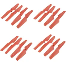 4 set 16 pcs SYMA X5C X5-02 Hélice Lame De Rechange Pièces Pour 2.4G 4 Canaux RC Quadcopter Hélicoptère Drone pales Accessoires