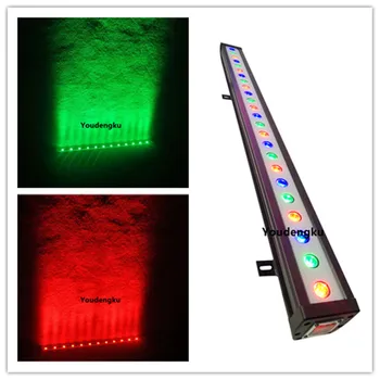 

12 pieces high quality Bar light water-proof RGBW 24x3W outdoor LED wall washer