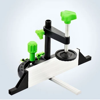 

DIY Carpenter Woodworking Angle Push Ruler Table Saw Angle Plate Gauge Aluminum Tool Woodworking DIY Accessories Guide Ruler