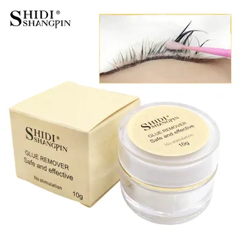 

LANJINGLIN 1 pc false eyelashes glue 10g proffesional eyelash extension glue remover cream makeup tools no stimulation
