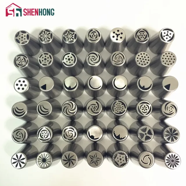 US $18.5 63% OFF|42 Teile/los Russische Edelstahl zuckerglasur friedliche Düsen Tipps Kuchen Dekoration Dekorieren Tools für die Küche Backen in 42 ... US $18.5 63% OFF|42 Teile/los Russische Edelstahl zuckerglasur friedliche Düsen Tipps Kuchen Dekoration Dekorieren Tools für die Küche Backen in 42 ...