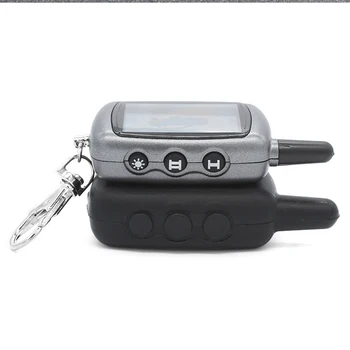 

A6 2-way LCD Remote Controller Key Fob for Russian Version Vehicle Security Two way Car Alarm System Twage Starline A6