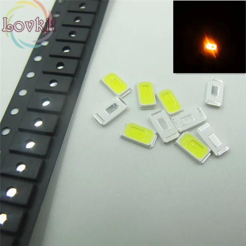 

1000pcs 5630 5730 SMD/SMT Orange/Amber LED Chip lamp beads Light Emitting diode DIY Applicable to all kinds of toys