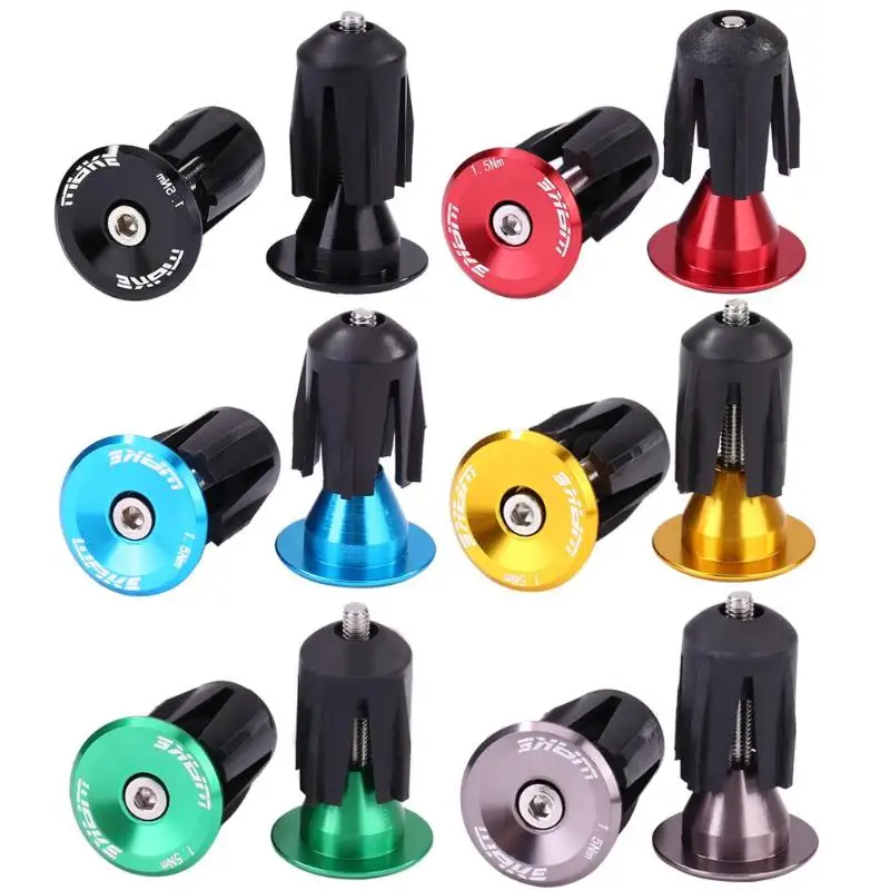 WAKE 1pair Aluminium Alloy MTB Bike Handlebar Grips Outdoor Bicycle Tools