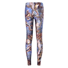 Цифровые эластичные повседневные штаны с принтом лягушка женские Леггинсы 7 размеров одежда для фитнеса