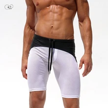 Фирменная Новинка для мужчин's плавание трусики для женщин пляжные Surf костюм по колено ming плавки, шорты-боксеры спортивные дышащей сетк