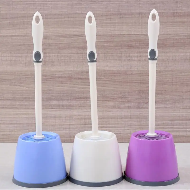 New toilet brush set soft hair toilet brush creative bathroom clean
