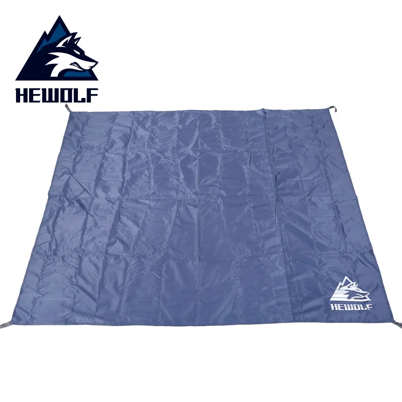 Hewolf 195x145 cm أكسفورد للماء خيمة الطابق التوقف حصيرة للنزهات الشواء حصيرة المشي الرمال شاطئ الراحة التخييم قماش القنب خيمة فراش