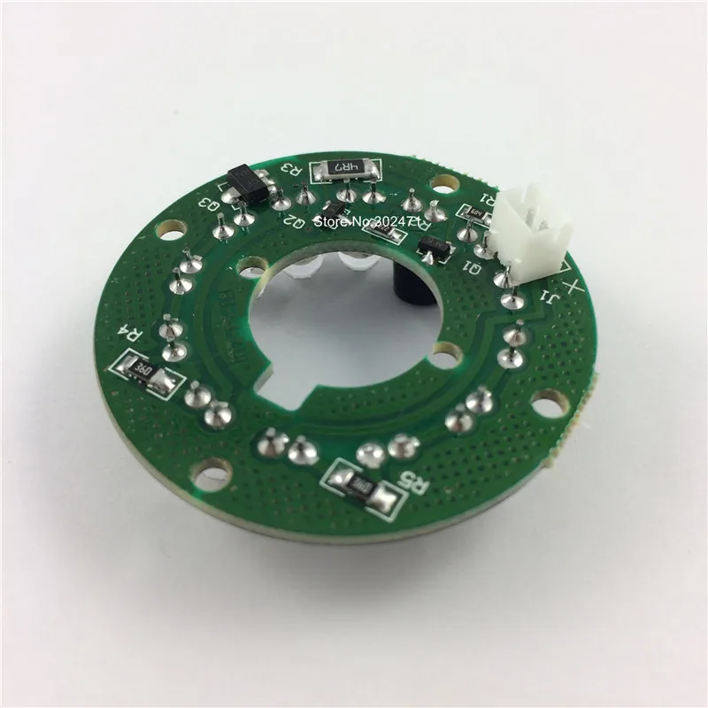  90 Degree BulbInfrared 12 x 5 IR LED board for Dome CCTV Cameras night vision(big F17-F44mm) - 32785167325