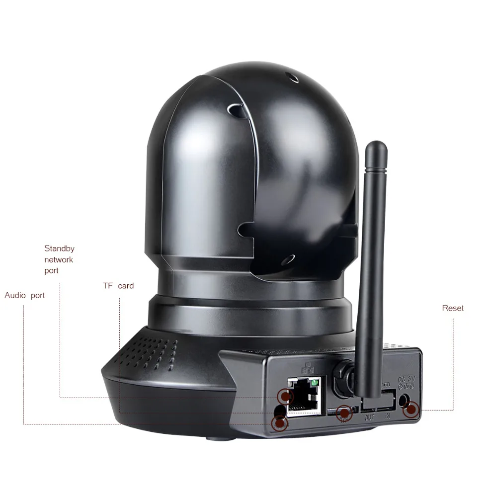 Камера видеонаблюдения Jooan HD Wi Fi Беспроводная сетевая камера безопасности для