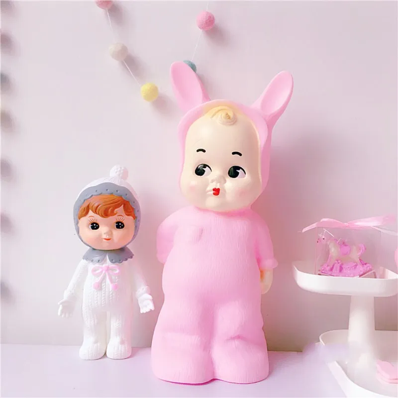 Ins Горячие европейские винтажные куклы игрушки для детей Детская комната украшения для мальчиков и девочек игрушки высота 35 см